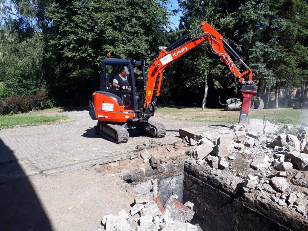KP Bau Baggerarbeiten - Bauunternehmen Prüm Eifel